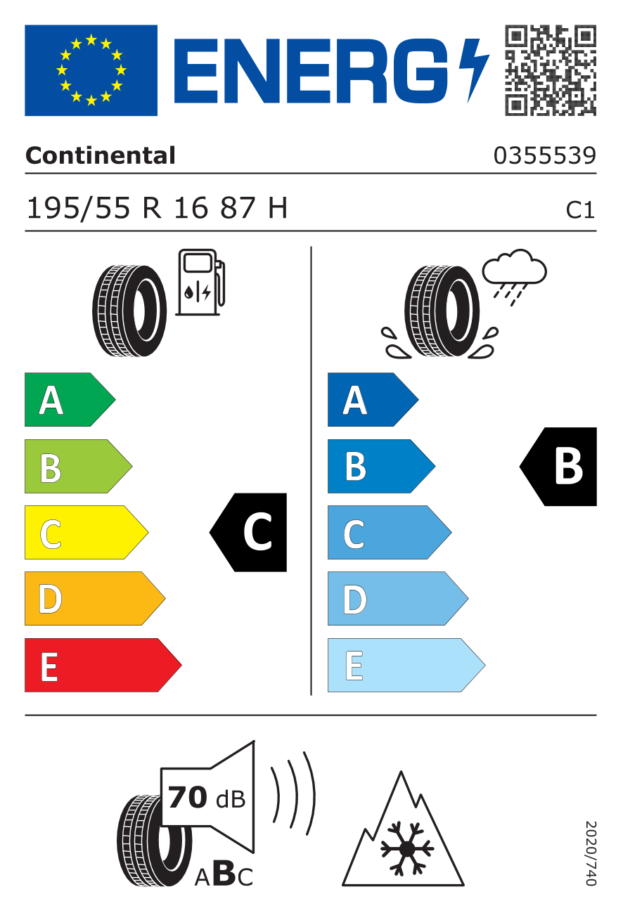 Continental WinterContact TS 870   (Reifen für Elektrofahrzeuge )
